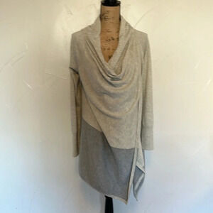 Smartwool Merino Wool Drape Colorblock Cardigan EUC L